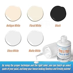 Specialty Tub and Tile Paint, High-Gloss White Tub