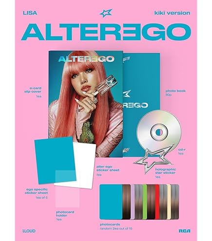 Amazon.com: LLOUD Ent. LISA 2nd Solo Album [Alter Ego] (Photobook