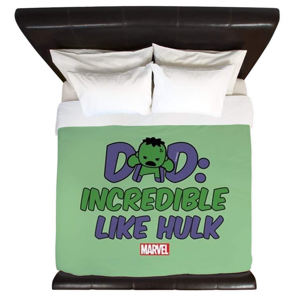 Amazon Com Cafepress Incredible Hulk Dad King Duvet Cover