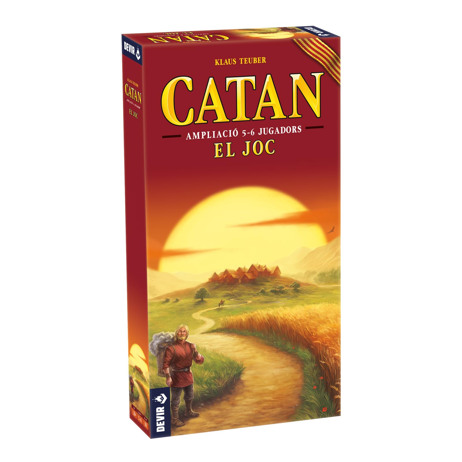 Devir – Catan, Magnification for 5 and 6 Players in Catalan (bgcat56) (Version in Catalan)