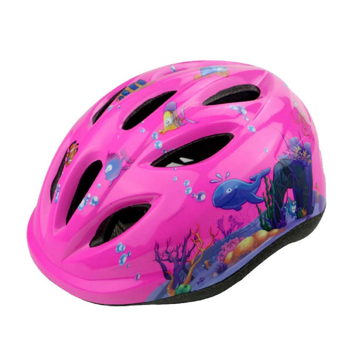 キッズマルチスポーツヘルメット 男の子と女の子のためのローラースケートスケートボード用安全ヘルメットbmxスクーターサイクリング ピンク B07g5bfv1q ヘルメット 女の子向けプレゼント集結
