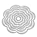 Whitelotous Cutting Dies Cut Dies Stencil Metal Template Mould for DIY Scrapbook Album Paper Card (7 pcs Flower)