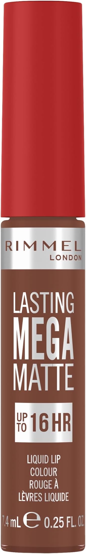 Rimmel Lasting Mega Matte Liquid Lipstick Love Bite 725 7.4ml Vegan