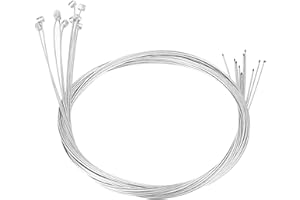 Brake Cables, 10pcs 2M Steel Anti-Rust Cord for Bicycle Braking Line Repair Replacement Accessory - Road and Mountain Bike