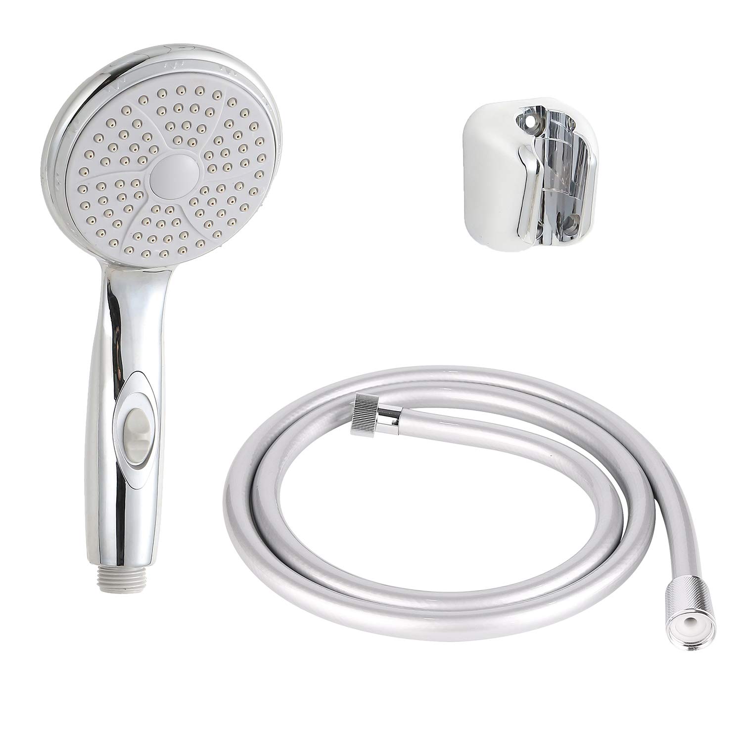 LASANIESS Shower Head Set Shower Head with Hose Adjustable High Pressure Replacement Spraying Setting Shower Head Universal Shower Head for Massage Spa