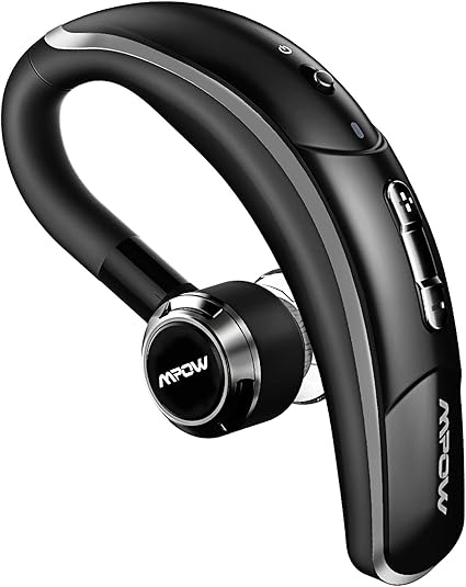 Mpow Auricular Bluetooth Auriculares Inalámbrico Manos Libres con Voz Clara Captura Tecnologia EDR con Cancelación de Ruido en Coche Oficina para iPhone Samsung Huawei HTC (Versión Actualizada): Amazon.es: Informática