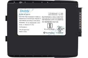 Sicimly 4620mAh TC77 Battery Replacement,for Zebra for Symbol TC77 TC70 TC75 TC72 TC70X BT-000318 82-171249-01 82-171249-02 BTRY-TC70X-46MA1-01 BTRY-TC7X-46MA2 Barcode Scanner.