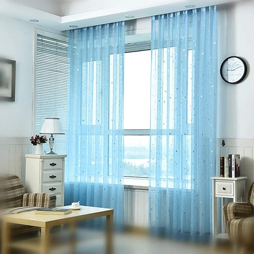 Amazon Com Pureaqu Kids Room Window Curtain Decoration W39xh84