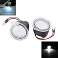 Mallofusa 2pcs Rearview Mirror Puddle Light LED Under Side Rear Tow Mirror Lights Compatible for Ford F150 Raptor Explorer Fusion Edge Flex Expedition Mondeo Taurus Mustang Ranch Heritage (White)
