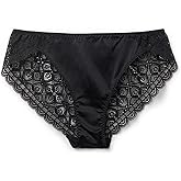 Intimissimi Woman's Lace and Silk Bikini Briefs