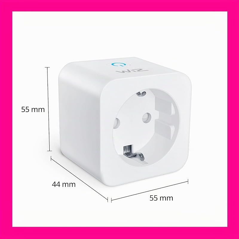 WLAN-Smart-Stecker,Typ F, 230 V,50 Hz,einfache Einrichtung,Matter-zertifiziert,intelligente Steuerung,Sprachbefehle, kompatibel mit Alexa, Google Home und Apple Home, ohne Leistungsmesser,4er-Pack