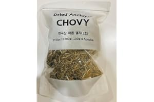 CHOVY Dried Anchovy small/medium size 17.6 oz(=500g, 100g x 5packs) Korean anchovies CHOVY(3)