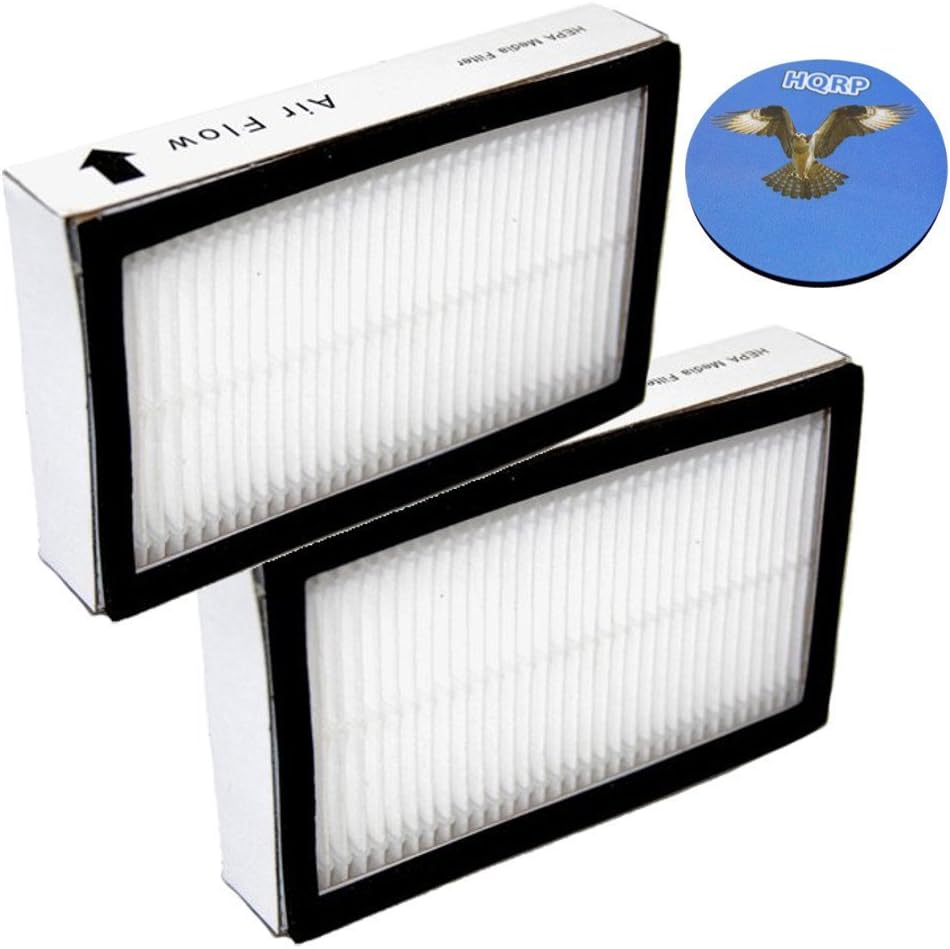 HQRP 2Pack HEPA Filter for Sears Kenmore EF2/86880 fits