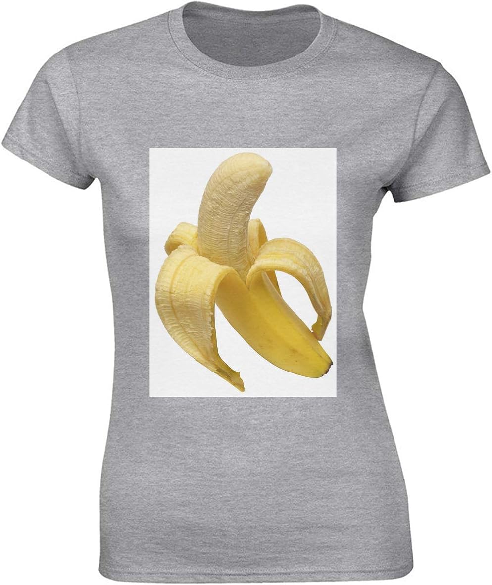 Peeled Banana Women's TShirt! XLarge Amazon.co.uk Clothing