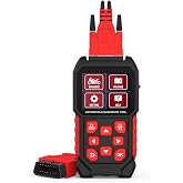 QPKING M4 Motorcycle Code Reader for Kawasaki Yamaha Honda Suzuki KTM Vespa | 17-language motorcycle scanner with 2.8-inch display, live data, service resets and active tests where supported