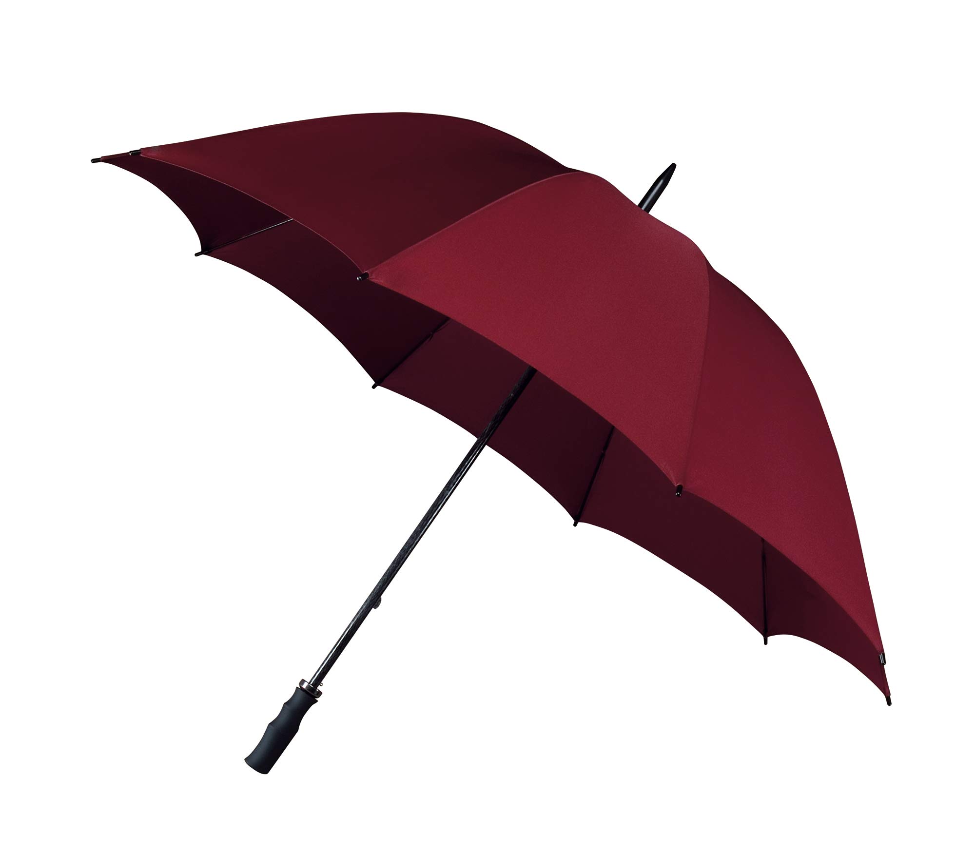 Impliva Falcone Stick umbrella, 130 cm, Red (Burgunderrot)