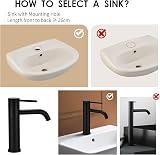 Peppermint Black Bathroom Basin Mixer Tap Swivel Spout Modern Sink Mono Lever view 6