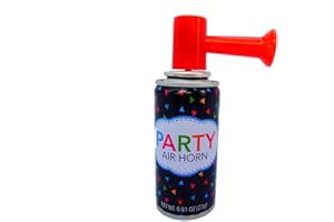 SAILUPXINYUAN Air Horn for Parties, Birthdays, Special Events, Sports, Safety, Games, Camping, Graduation, Boating, and More
