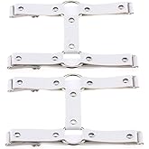 Adjustable Elastice 2 Rows Leather Leg Harness Garter Belt Punk Gothic Thigh Ring Garter