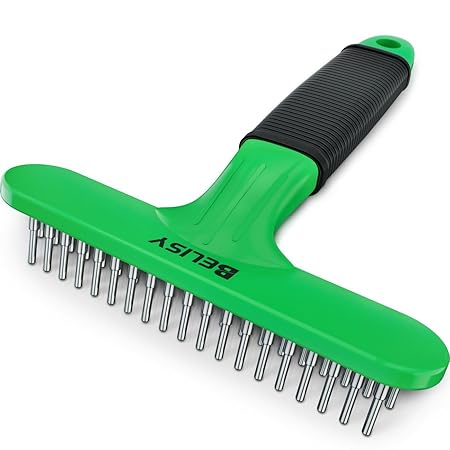 BELISY Hundebürste/Katzenbürste I Fellpflege für Hund & Katze I Fellbürste