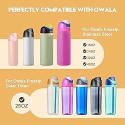 Ruzkq Replacement Lid for Owala Freesip, Compatible