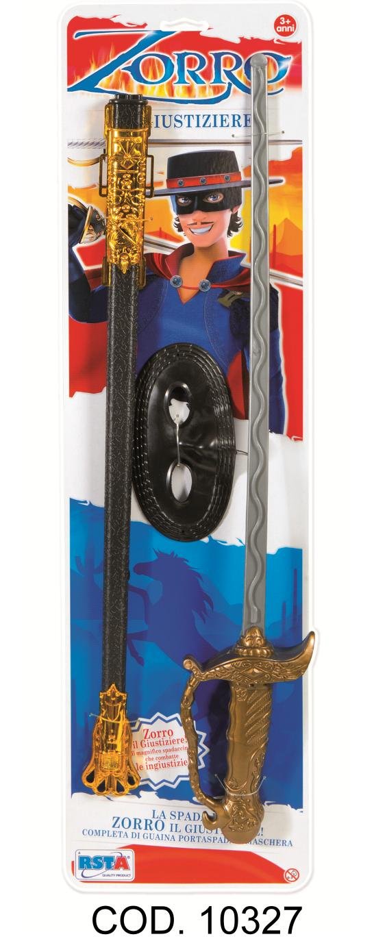 Varie Bl. Zorro with Sword and Mask, Black, ‎3 Months-8 Years, 10327