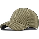 Baseball Cap for Men Women Adjustable Sports Hat Vintage Corduroy Hat Trucker Cap