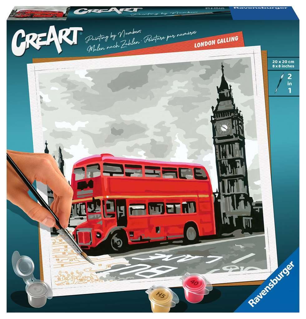 Ravensburger CreArt 28997 Painting by Numbers London Calling from 12 Years