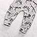 Summer Baby Boy Girl Animal Printed Sleeveless Romper One-Piece Bodysuit Jumpsuit Outfits (Gray, 9-12 Months)