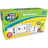 Teacher Created Resources Power Pen Learning Cards: Multiplication (6459)