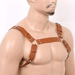 CHICTRY Mens Body Chest Harness Belt Fashion Punk
