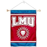 Loyola Marymount Lions Window Wall Banner Hanging Flag with Suction Cup