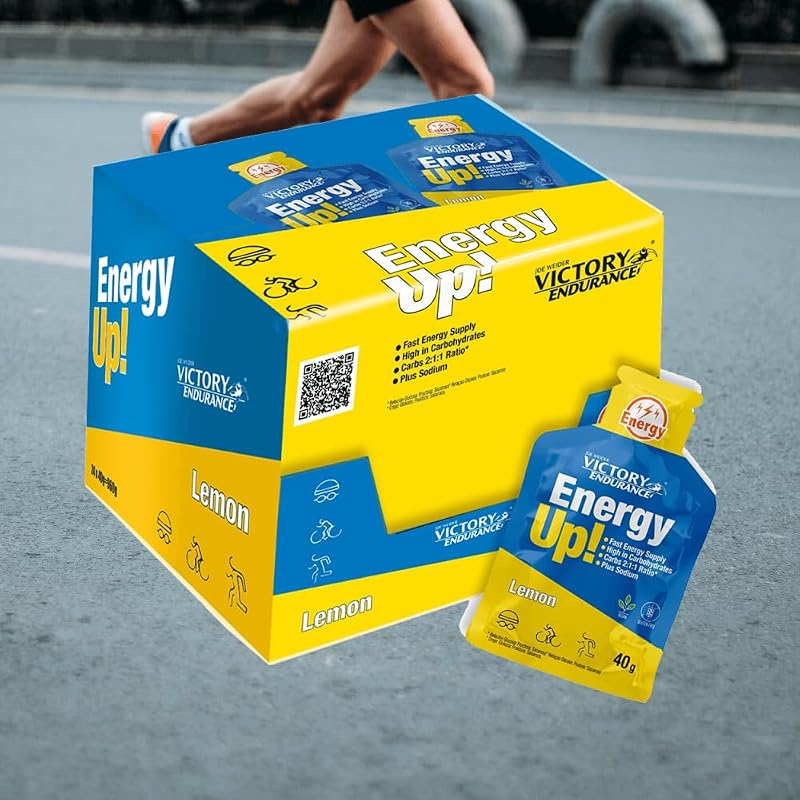 Weider Victory Endurance Energy Up Gel (24x40g) Citron
