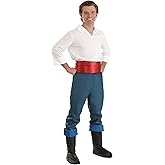 Disney The Little Mermaid Prince Eric Costume for Adults, for Cosplay, Halloween, Couples Costumes & Dress Up