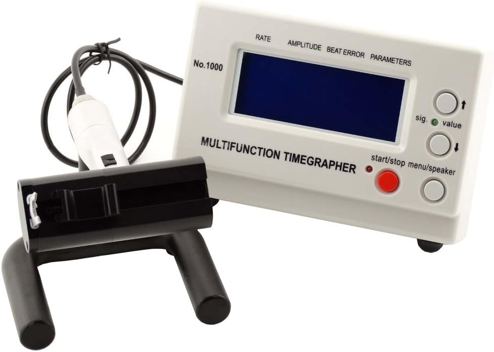 Multifunction Timegrapher Watch Timing Calibration Tool Timing Tester Timing Machine No 1000 Watch Tool For Mechanical Automatic Watches Wristwatch Amazon Com