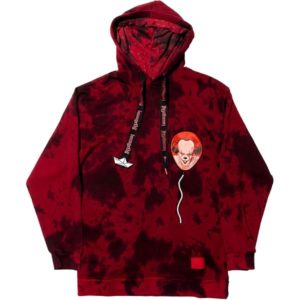 Amazon.com: IT: Chapter Two Pennywise Big Face Paint Splatter Zip