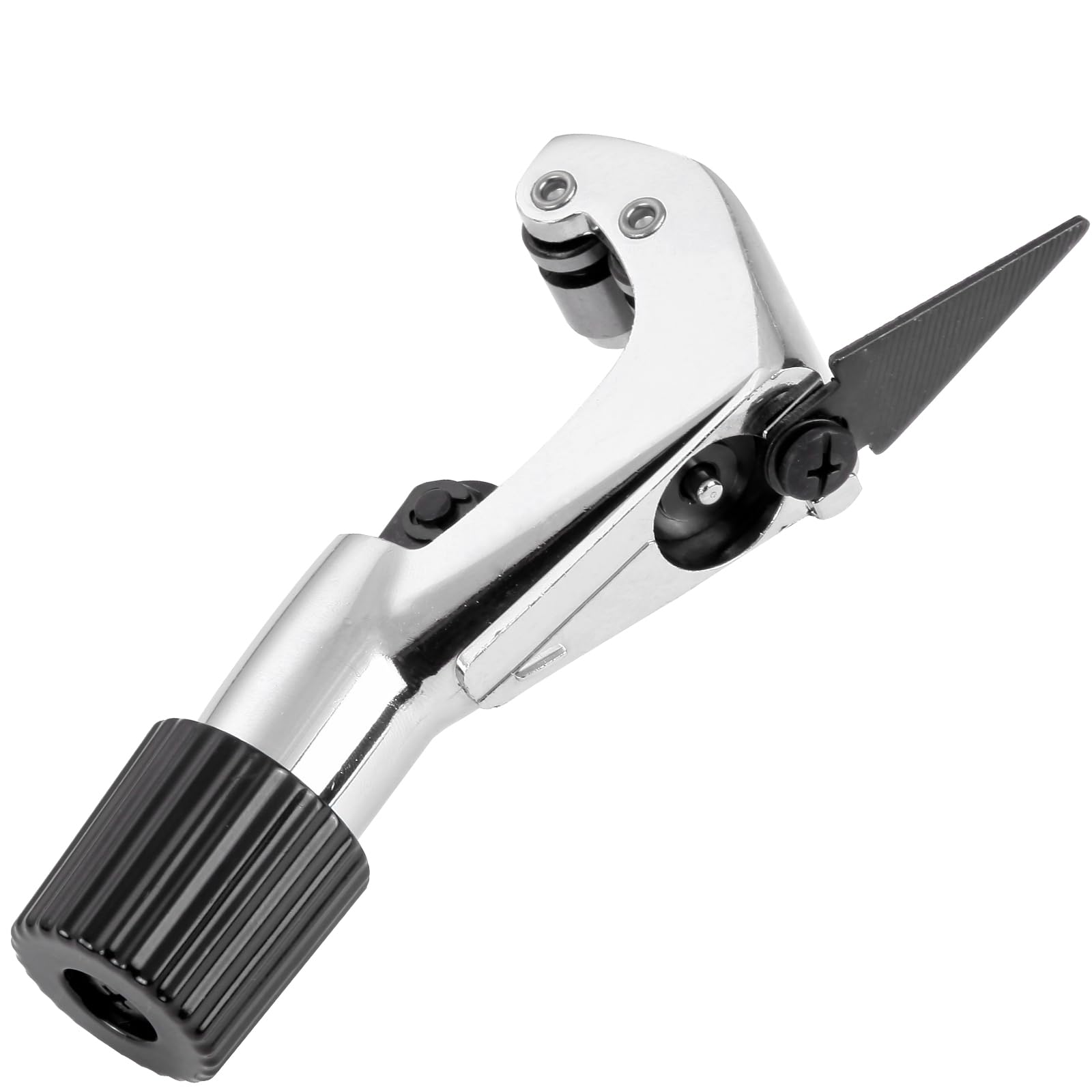 Sharp-tec 4-28mm Pipe Cutter, Adjustable Tube Cutter with Aluminum Alloy Body, Pipe Cutting Tool with Blade for deburring for Copper, Brass, PVC, Aluminum