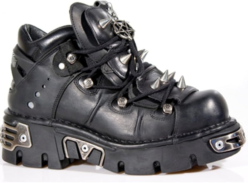 New Rock Boots Unisex Style 110 S1 Black New Rock Boots Unisex Style 110 S1 Black