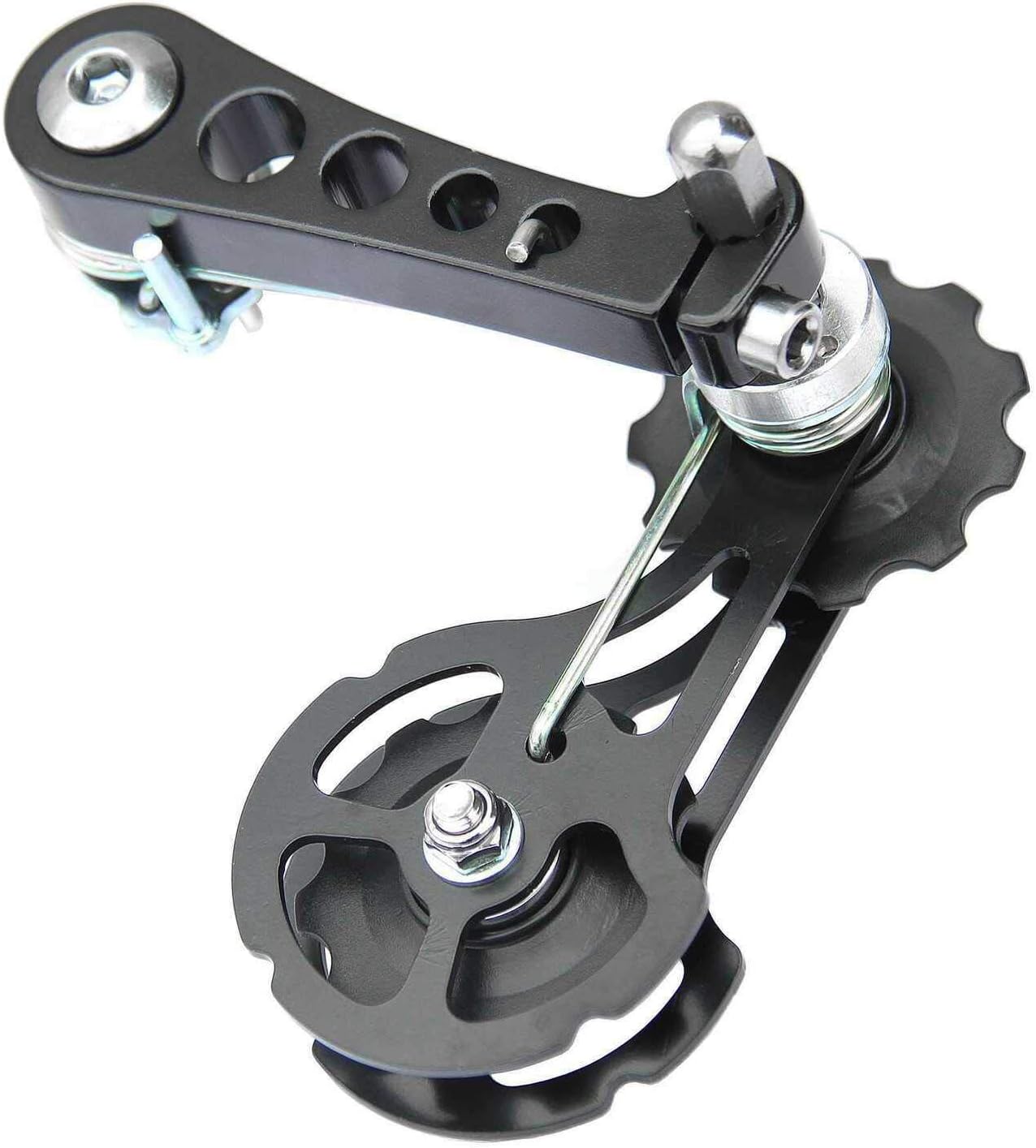 thumbnail image 2 of Single Speed Rear Tensioner – Folding Bicycle Converter Guide Chain, Aluminium 2 of 2