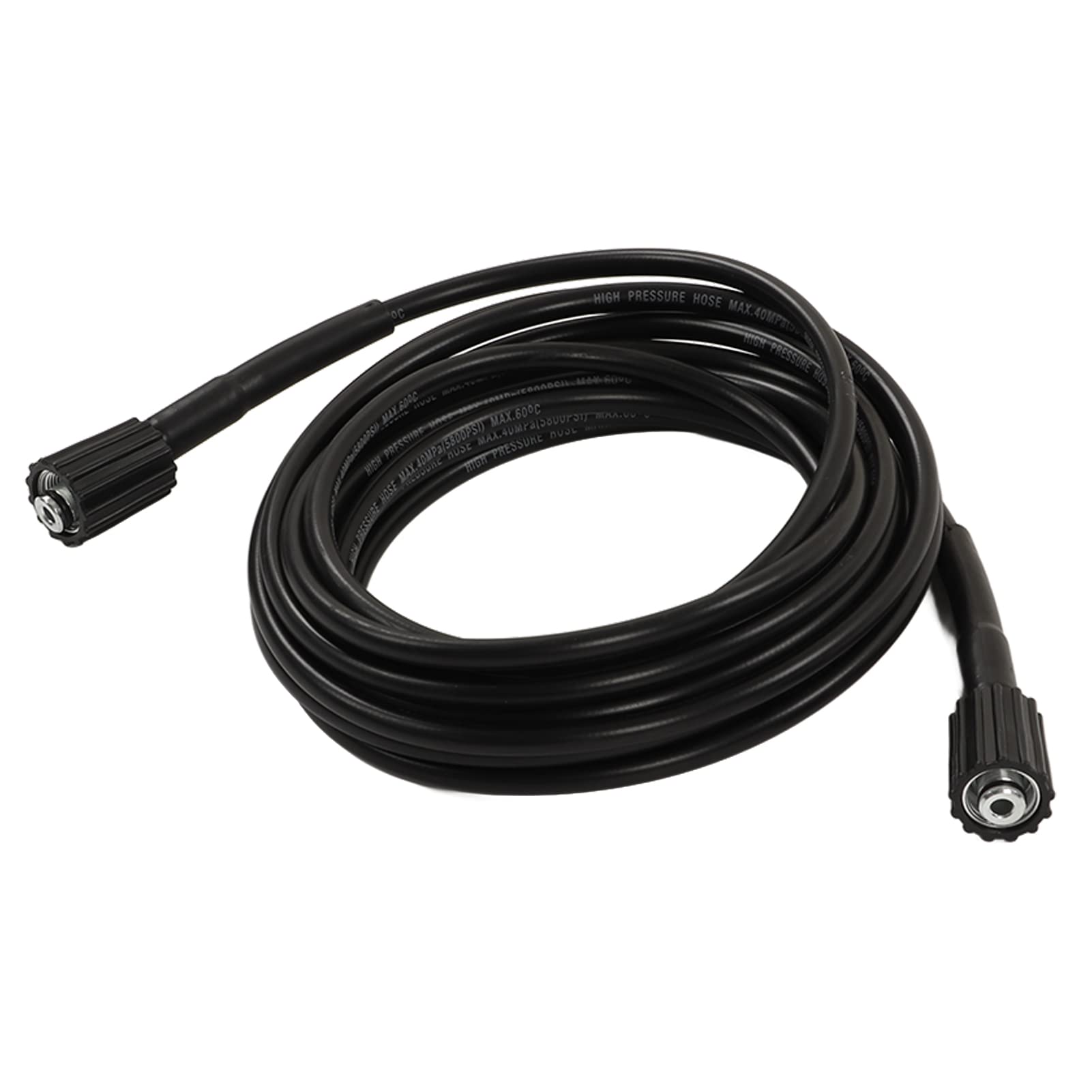High Pressure Washer Hose, 9m Long PVC Watering Extension Replacement for Household, Outdoors, Lawns, Patio (2 End M22 Insert 15MM)