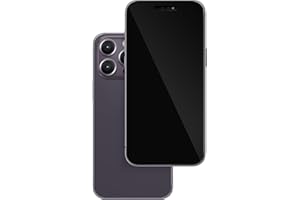 FUFONEUS Non-Working Replica 1:1 Pretend Phones Dummy Display Phone Model for Phone 14 Pro 6.1 inches Fake Model Phone Baby Cell Phone Toy (14 Pro Purple Black Screen)