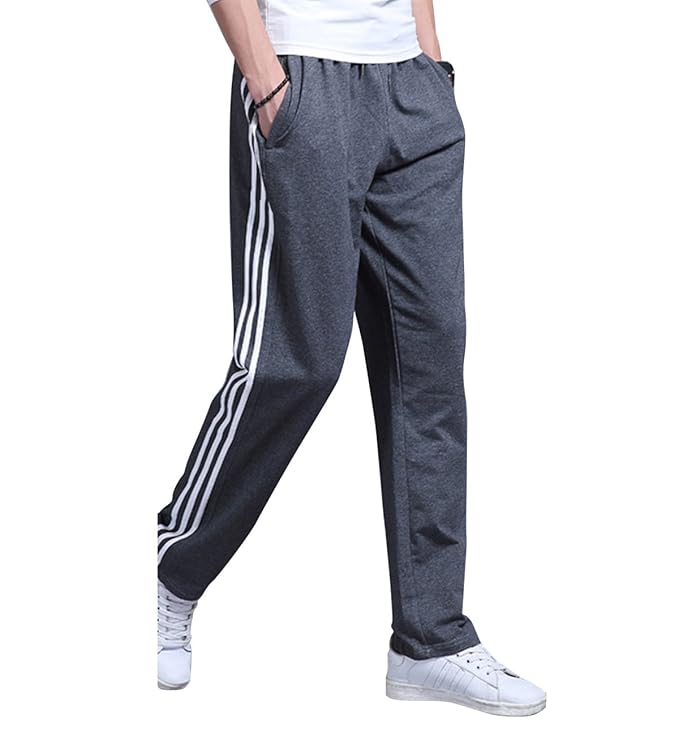 Lachi Jogginghose Herren Trainingshose Freizeit Hosen Sporthose Jogger Sport Fitness Gym Training Pants Sweatpants Laufhose C