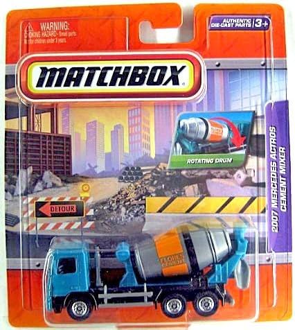 matchbox cement mixer
