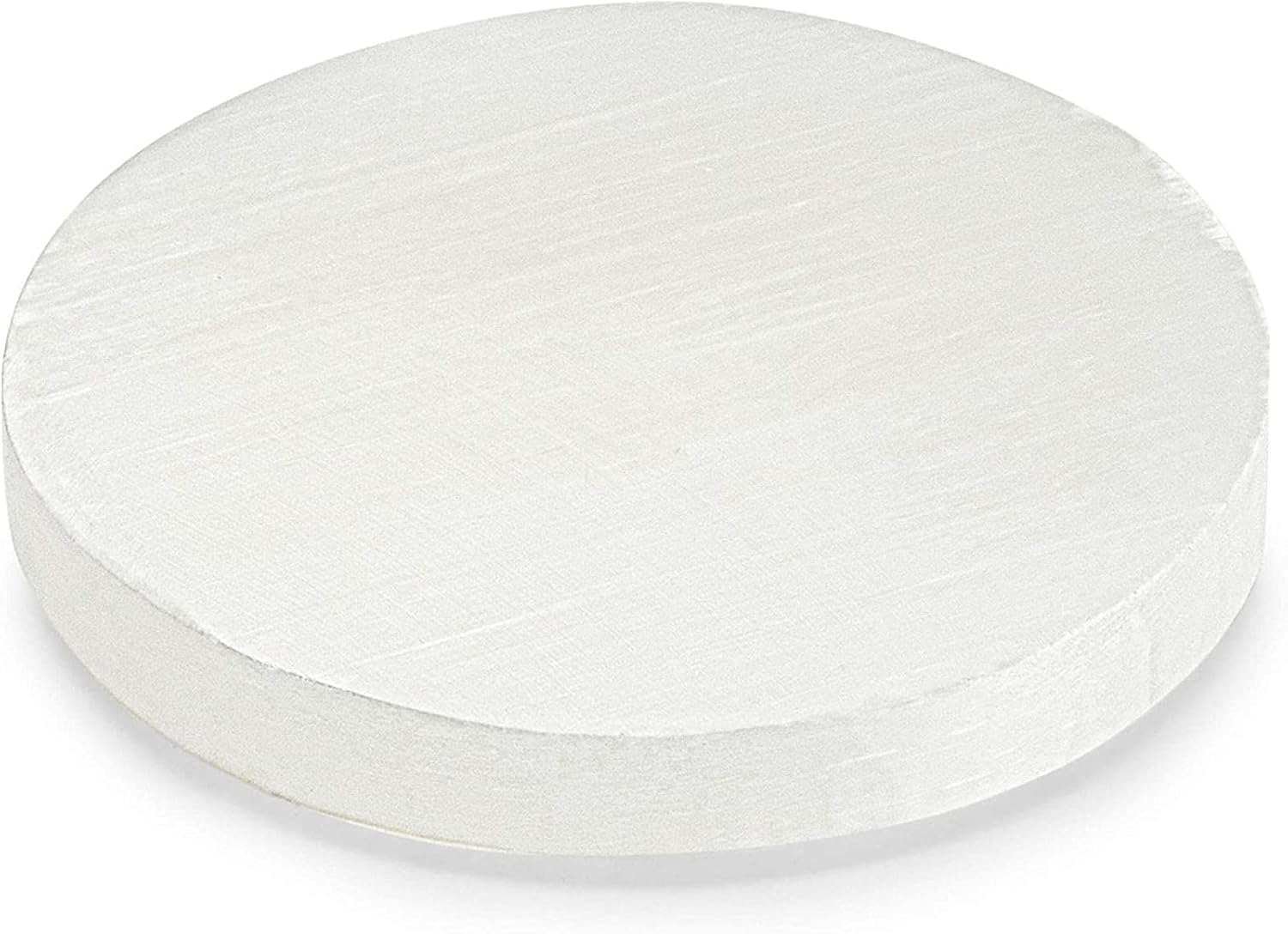 Indoor Fountains & Accessories - WellBrite Selenite Charging Plate for Crystals and Healing Stones (3 Inches)