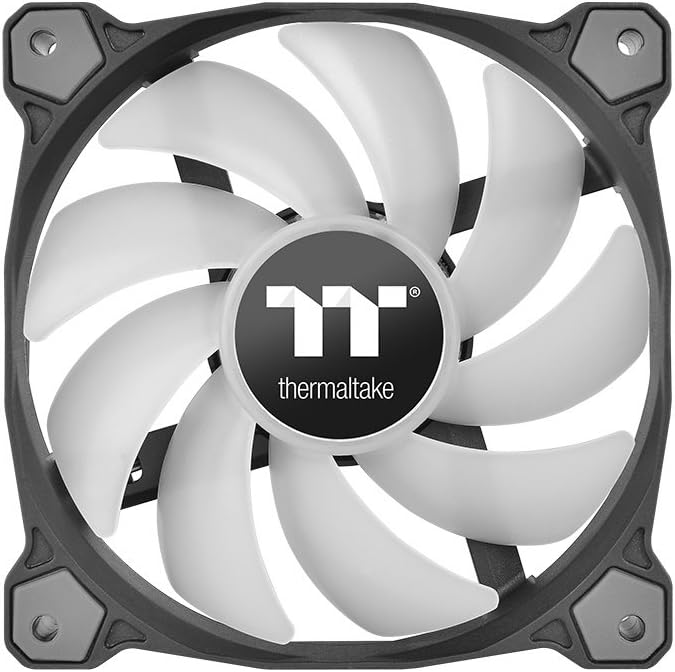 Thermaltake CL-F063-PL12SW-A Ventilateur Pure Plus RGB 12 TT 3 Pack - Black - Image 4