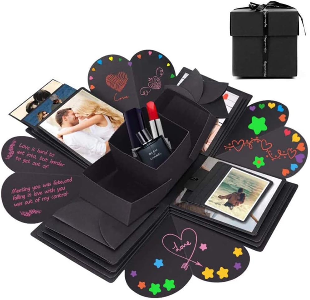 DA HAI Caja Sorpresa Creativa Explosion Box, DIY Photo Album ...