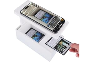 GIBOPOB 2025 Precision MTG Card Scanner Stand - ABS Injection Molded for ManaBox App, Quick Pricing & Collection Tracking