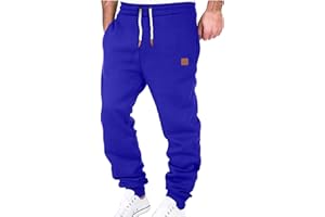 symoid Mens Sweatpants with Pockets Casual Drawstring Elastic Waist Jogger Pants Tapered Sweatpant Hiking Outerwear