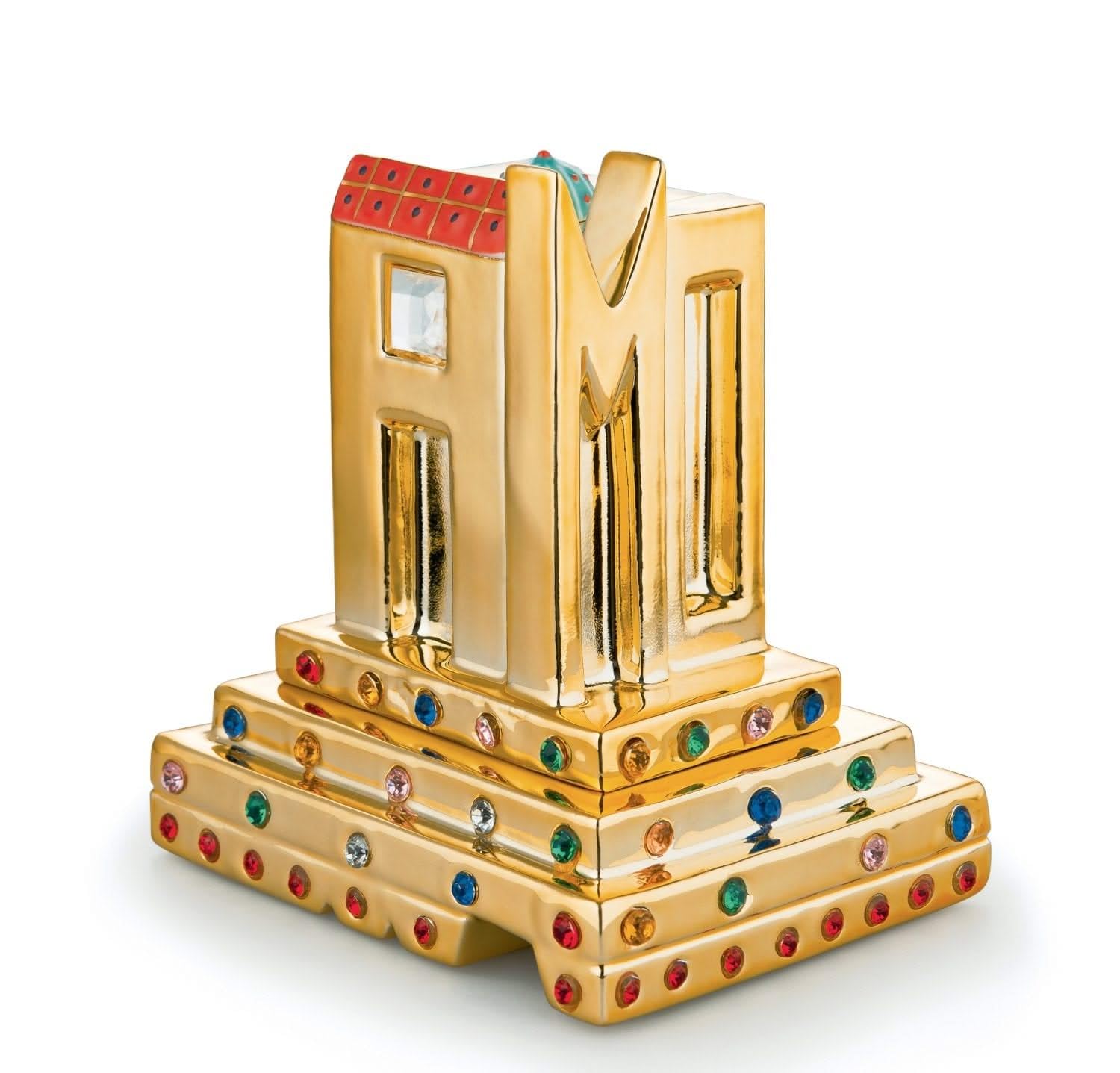 Alessi La Città Dell'Amore Mio Mj16 14 - Design Home Ornament In Porcelain, Hand-Decorated