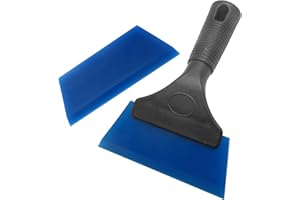 Seimneire 5 Inch Car Window Squeegee, Auto Windshield Squeegee for Glass Doors (Blue)